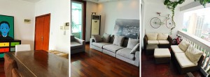 A big four bedroom apartment in French Concession.