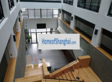 Spacious warehouse office with high ceiling near Suzhou creek
