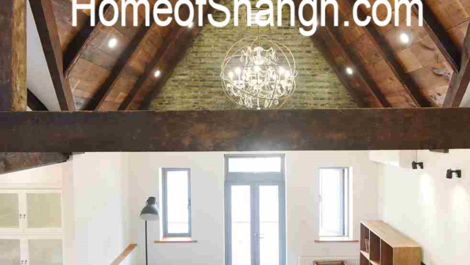 Shanghai apartment for rent with terrace on Yuyuan road 